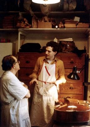 charles rufino with co-workers from his earlier years